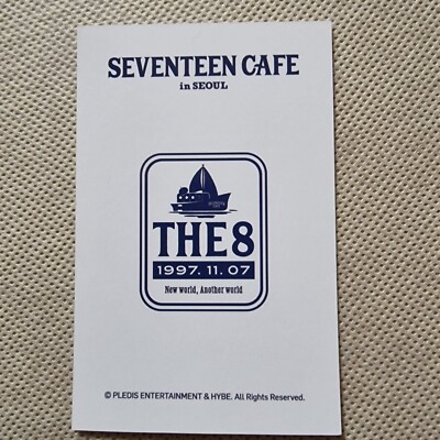 SEVENTEEN 2023 OFFICIAL WEVERSE SEVENTEEN CAFE IN SEOUL RANDOM