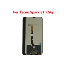 6.6" For Tecno Spark 8T KG6p LCD Display Touch Screen Digitizer Assembly