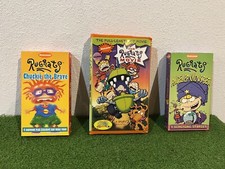 Nickelodeon The Rugrats VHS Lot All Orange Tapes