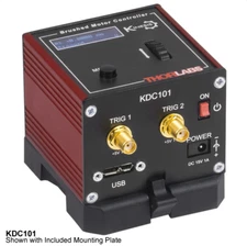 THORLABS KDC101 K-CUBE BRUSHED DC SERVO MOTOR CONTROLLER & BASEPLATE 