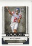 2022 MATT CORRAL LEAF ULTIMATE DRAFT SILVER ROOKIE   NEW   OLE MISS  MINT   HOT