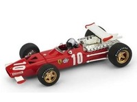 Brumm R256CH 1:43 Ferrari 312 F1 Italia GP 1969 Modellauto Rot