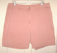 MURRAY'S TOGGERY SHOP SHORTS WOMENS SZ 14 X 7.5" PINK NANTUCKET REDS COLLECTION