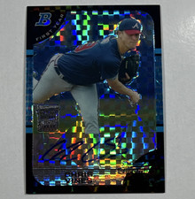 2005 Bowman Chrome Chris Vines Rookie X-Fractor Auto #340 Braves SN 80/225!!