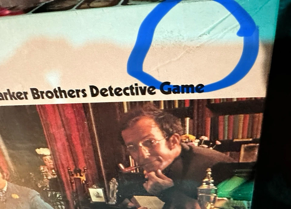 Juego de mesa clásico detective vintage Clue Parker Brothers 1972 Foto 2 de 3