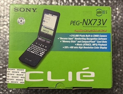 SONY　CLIE　PEG-NX73V Sony Clie Handheld - Used (PEG-NX73V/S) 842623006607| eBay