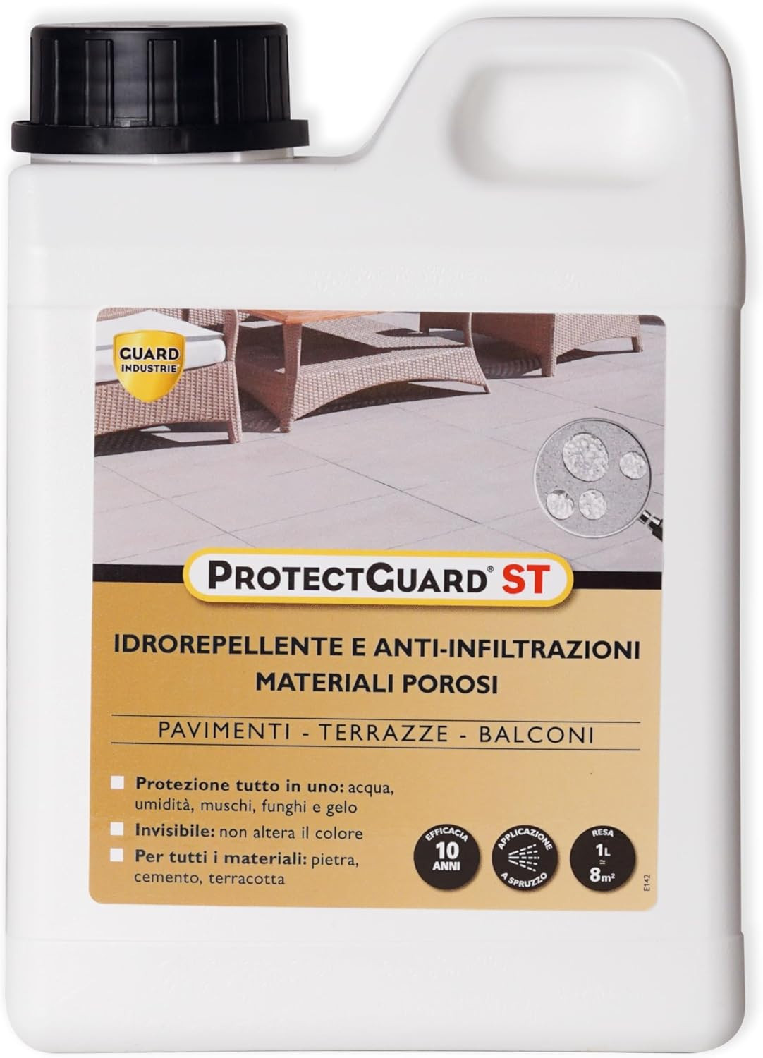 Protect Guard ST: Impermeabilizzante Professionale per Balconi e Terrazzi