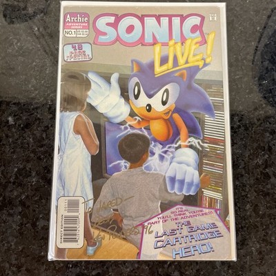 Sonic Live Special #1 Signed Ken Penders (ARCHIE Comics Publications, Inc. 1997)