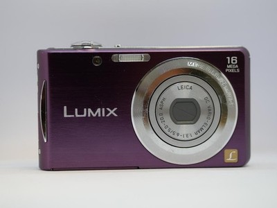 Panasonic LUMIX DMC-FH5 Purple 16MP Compact Digital Camera with
