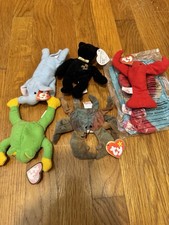 Teeny Beanie Babies Lot Of Six  