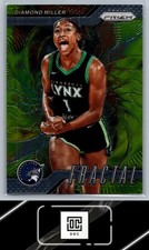 2024 Panini Prizm WNBA #2 Diamond Miller Fractal