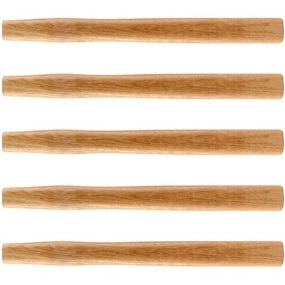 KEILEOHO 5 PCS Ball Peen Hammer Handles, Fit for 32 OZ Brown 