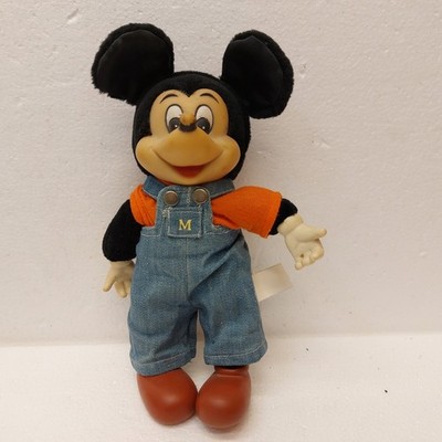 x-97828	Vintage Gummikopf Micki Maus Puppe L:ca. 25cm, ohne Herstellerangabe,