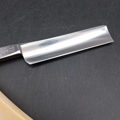 51 克 Henckels Solingen Friodur 剃须刀西式剃须刀 Vintage J.A. Henckels Friodur INOX 17 Straight Razor Solingen
