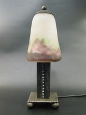 Lampe Inactinique Rouge Et Laiton – Vintage 1930 Pour Photographe Collectionneur
