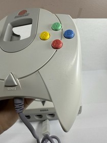 Sega Dreamcast White Console With OEM Controller & 1 Game TESTED!