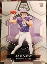 Panini & Score RC Lot J.J. McCarthy NM-MT  All 3 in great shape 2024 NFL 3 Cards