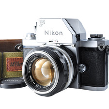 Meter Works NEAR MINT Nikon F Photomic FTN Camera 50mm f1.4 Lens From Japan