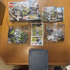 LEGO Racers 8199 Security Smash NEW Open Box Semi Truck Armored Car FoldingRoad 