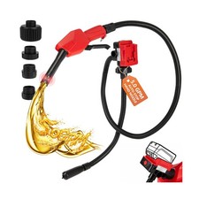 5GPM Cordless Fuel Transfer Pump,Auto-Stop & Hand Nozzle, Compatible with DeW...