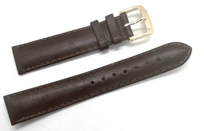 NEW SPEIDEL Watch Band 18mm Lugs Brown STITCHED Cowhide Leather Water Resistant