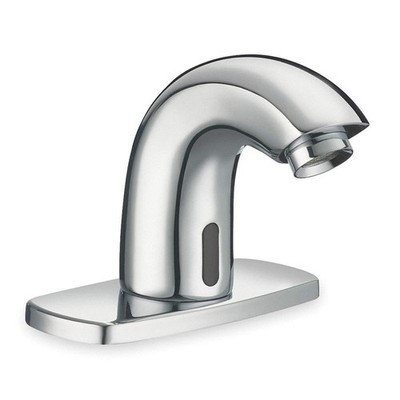 SLOAN SF2150-4 Mid Arc,Chrome,Sloan,Brass,0.5gpm 5WHW8