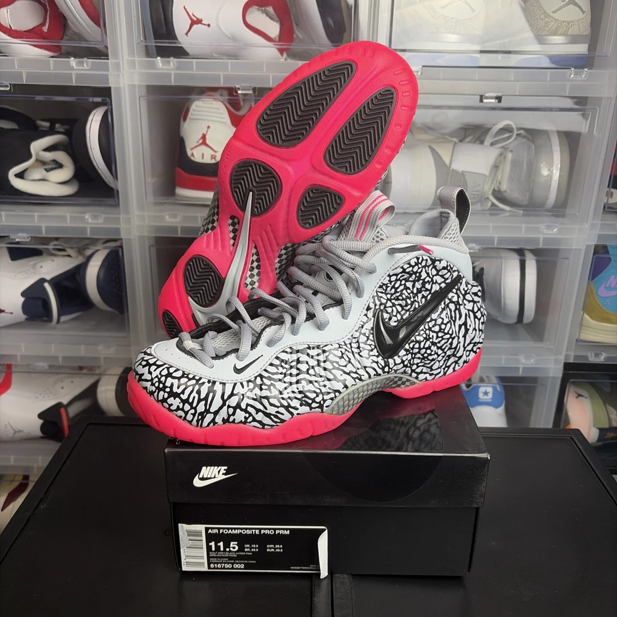 Nike Air Foamposite Pro PRM Elephant Print for Sale | Authenticity