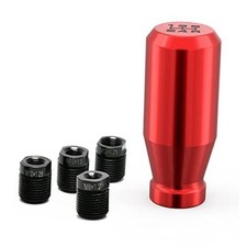  Red 5 Speed Weighted Shift Knobs for Subaru