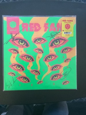 Arrows by Red Fang Vinyl Lp Autographed Jacket Limited Edition Colored 