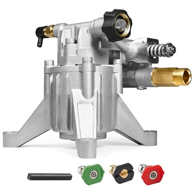 #ad #ad 7 8quot; Shaft Vertical Pressure Washer Pump Rear Inlet Outlet Max 3100 PSI @ 2... $100.19