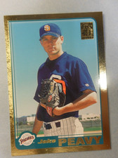Jake Peavy 2001 Topps Gold Traded RC Rookie T175 1817/2001 San Diego Padres