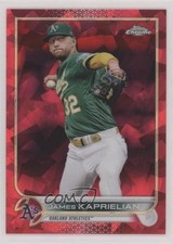 2022 Topps Chrome Sapphire Edition Red 1/5 James Kaprielian #651 7iu