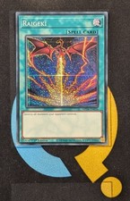 MP24-EN056 Raigeki Prismatic Secret Rare 1st Edition YuGiOh