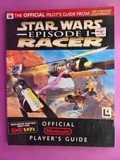 Nintendo Official Strategy Player’s Guide  Star Wars Episode I 1: Racer W/POSTER