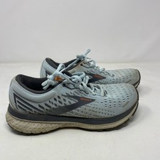 Brooks Ghost 13 Light Blue/Grey Running Shoes Women s 8 B