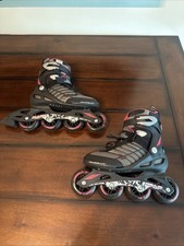 Rollerblade Zetrablade W Women s Inline Skates - Black/Gray/Pink - US 7