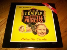 THE LITTLE PRINCESS Laserdisc LD VERY GOOD CONDITION SHIRLEY TEMPLE GREAT FILM