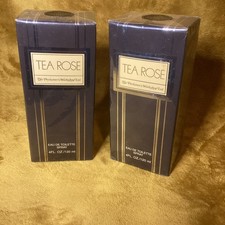 Tea Rose by Perfumer  s Workshop 4 oz Eau de Toilette EDT Spray Women Lot of 2 