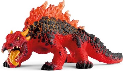 Schleich ELDRADOR CREATURES | Magmawaran 70156 | Riesenechse Spiel-Figur Monster