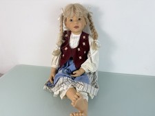 Künstlerpuppe Götz Karin Schmidt Vinyl Puppe 78 cm. Top Zustand