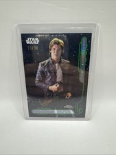 2024 Topps Chrome Star Wars Galactic Rebel Alliance GREEN /99 Han solo