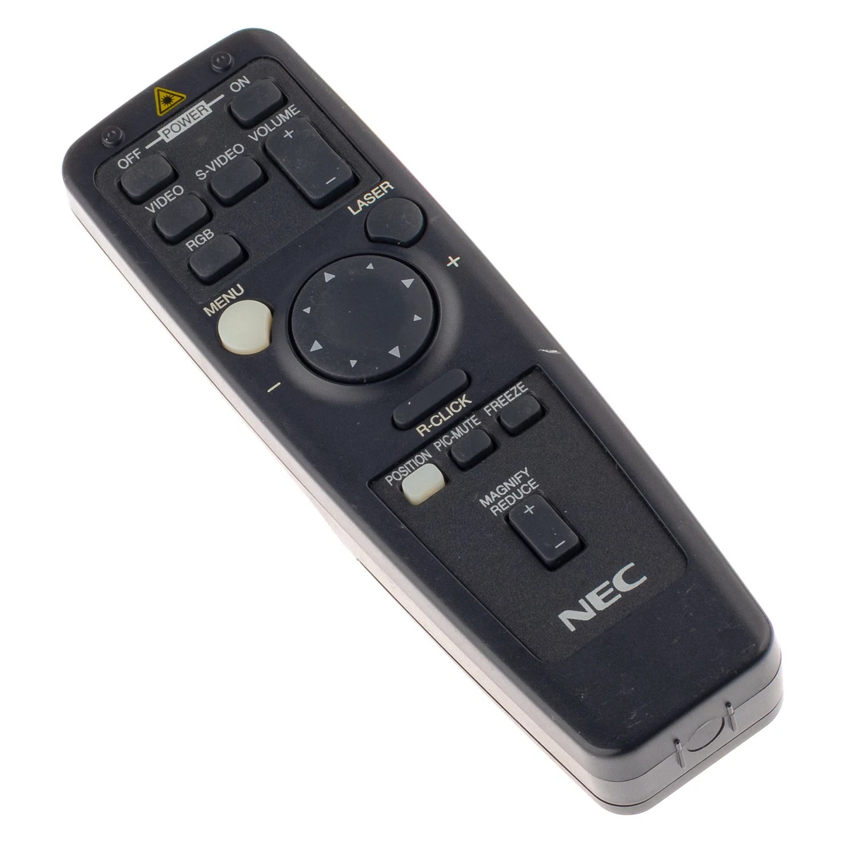 Télécommande Pour Projecteur NEC Modèle RD-367E - Référence 7N900012 - Occasion Fonctionnelle - Japon