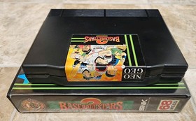 Baseball Stars 2 Neo Geo AES US Version Dog Tag and Case