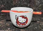 Hello Kitty Ramen Bowl Rice Chinese/ Japanese Sanrio Retro Collectible 20 Oz — photo 1