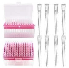 200ul Filtering Pipette Tips - Universal Pipette Tips -Clear - DNase/RNase Free,