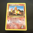 2000 Pokemon Gym Challenge 1st Edition Blaine's Charmander #60/132 NM