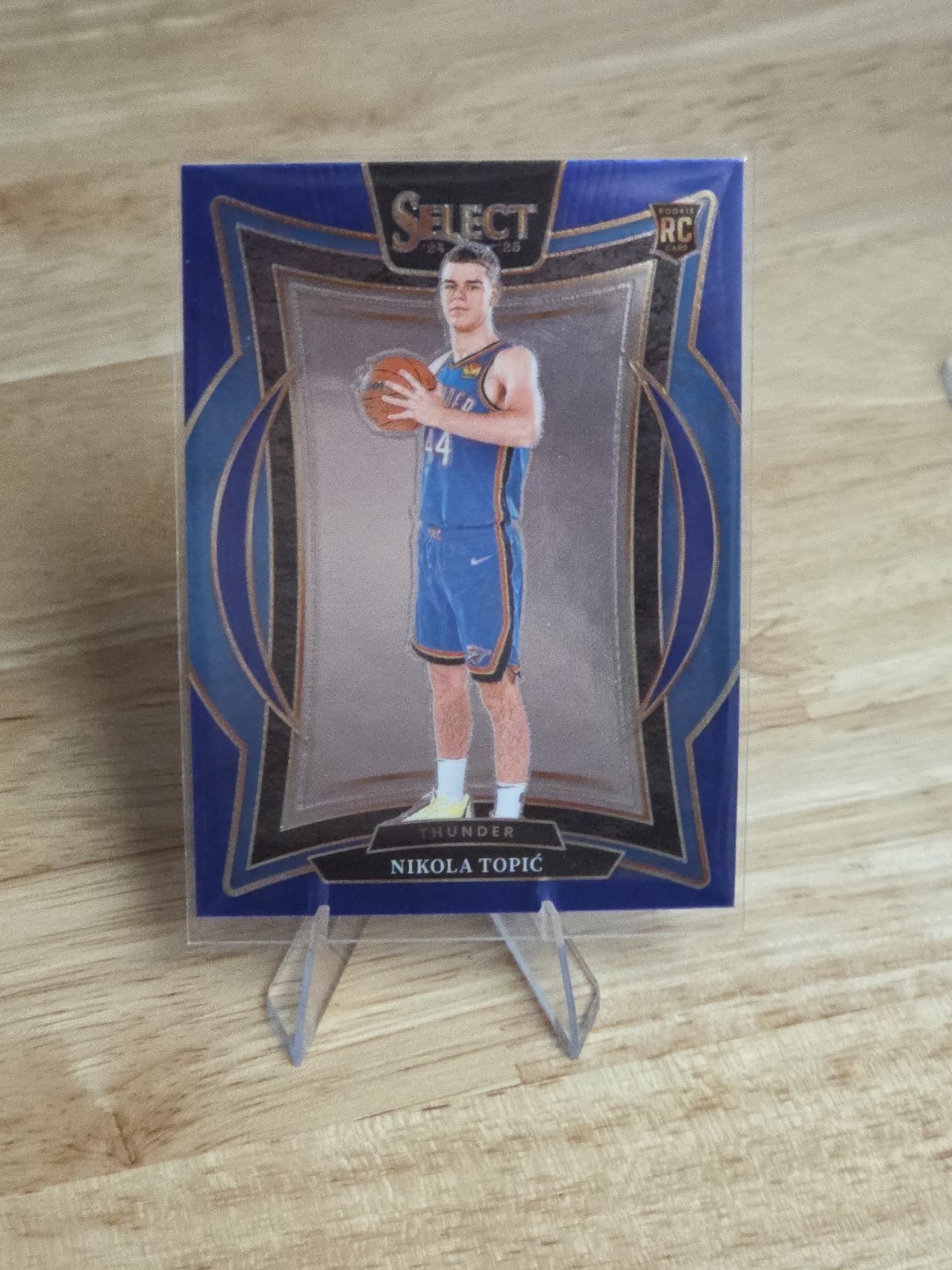 2024-25 Select Nikola Topic CONCOURSE ROOKIE RETAIL BLUE PARALLEL Thunder #89 RC