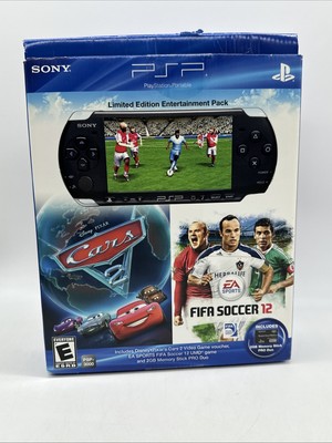 Sony PlayStation Portable PSP 3000 Handheld + Cars Fifa 12 Bundle