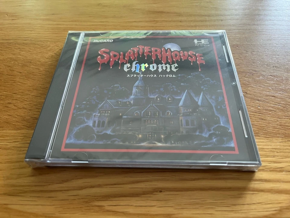 New Splatterhouse Chrome PC Engine Works TurboGrafx CoreGrafx READ DESCRIPTION - Image 2 of 4