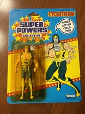 VINTAGE SUPER POWERS CYCLOTRON FIGURE MOSC 1986 SEALED KENNER